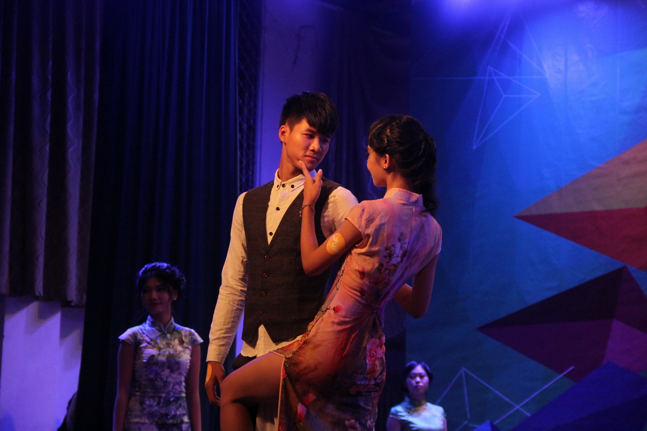 校团委大学生艺术团举行首届“青蓝汇”招新成果展演