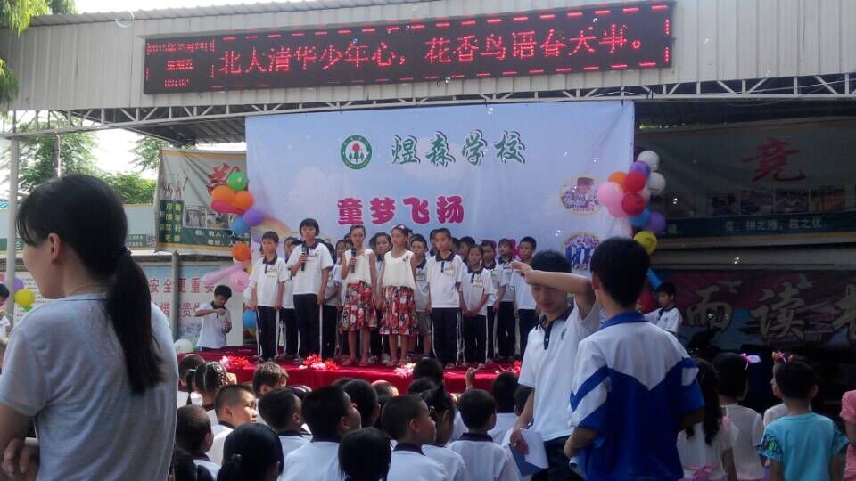 我校青年志愿者走进庄陇小学开展儿童节主题队日活动